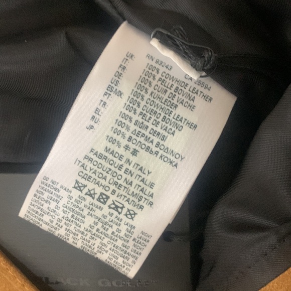 Brown Leather Skirt by Diesel Black Gold - Picture 10 of 11